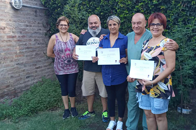 Seminário de runa de espalda en Facilitarte.